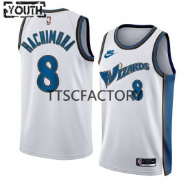 Camiseta Niños NBA Washington Wizards Rui Hachimura 8 Nike 2022-23 Classic Edition Blanco Swingman